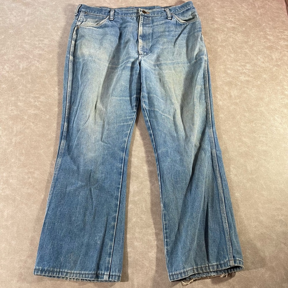 Vintage Wrangler Light Wash Denim Jeans Size 40x32